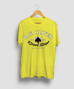 Custom B.W.Oliver speed shop T-shirt