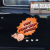 2 Pcs Big Trouble In Little China Trucker Vinyl Sticker 09919