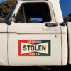 2 Pcs Genuine Stolen Parts Hot Rod Vinyl Sticker 09695