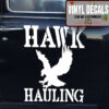 2 Pcs Hawk Hauling Co Trucker Over The Top Vinyl Sticker 09917