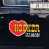 2 Pcs Hooker Headers Vinyl Sticker 10265