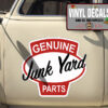 2 Pcs Hot Rod Garage Genuine Parts Vinyl Sticker 09949