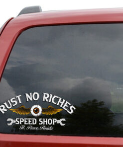 2 Pcs Personalized Flying Eyeball Hot Rod Garage Pinstriping Set 02 Vinyl Stickers 09798