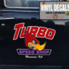 2 Pcs Personalized Hot Rod Bird Lettering Vinyl Sticker 10287