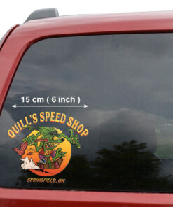 2 Pcs Personalized Hot Rod Garage Kustom Kulture Speed Shop Set 02 Vinyl Stickers 09854