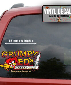 2 Pcs Personalized Mr Horse Power Spark Plug Vinyl Sticker 10259