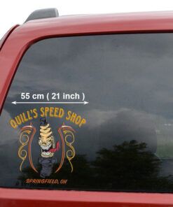 2 Pcs Personalized Spark Plug Hot Rod Garage Vintage Garage Set 02 Vinyl Stickers 09814