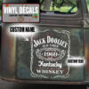 2 Pcs Personalized Whiskey Sour Mash Vinyl Sticker 10285