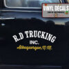 2 Pcs Rd Trucking Set 02 Vinyl Stickers 09731