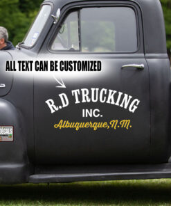 2 Pcs Rd Trucking Set 02 Vinyl Stickers 09731