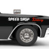 2 Pcs Speedy Delivery Hot Rod Garage Vinyl Sticker 10036