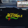 2 Pcs The Rat Hole Hot Rod Garage Kustom Kulture Vinyl Sticker 10099