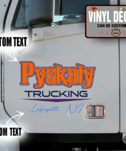 2 Pcs Usdot Truck Lettering Door Lettering Hot Rod Vinyl Sticker 09989