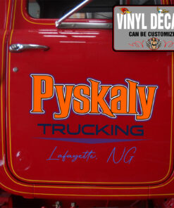 2 Pcs Usdot Truck Lettering Door Lettering Hot Rod Vinyl Sticker 09989