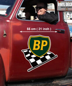 2 Pcs Vintage Petrol Oil Hot Rod Rat Rod Set 02 Vinyl Stickers 09900