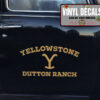 2 Pcs Yeallowstone Hot Rod Garage Vinyl Sticker 10025