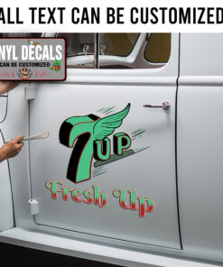 7 Up Fresh Up Sticker 11652