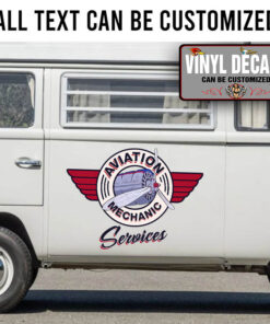 Aviation Mechanic Services Sticker 11491