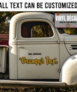 Bill Jenkins Grumpy's Toy Sticker 11661