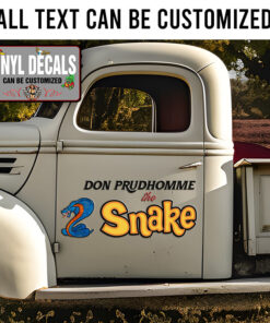Drag Racing Legend Dragster Don The Snake Sticker 11613