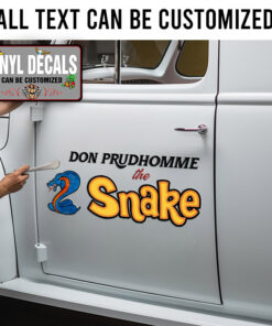 Drag Racing Legend Dragster Don The Snake Sticker 11613