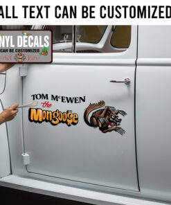 Drag Racing Legend Tom Mcewen The Moongoose Sticker 11612