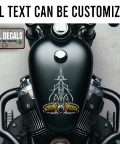 Flying Eyeball Pinstriping Sticker 12056