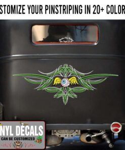 Flying Eyeball Pinstriping Sticker 12059