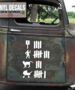 Funny Symbols Lettering Vinyl Sticker 10474