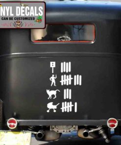 Funny Symbols Lettering Vinyl Sticker 10474