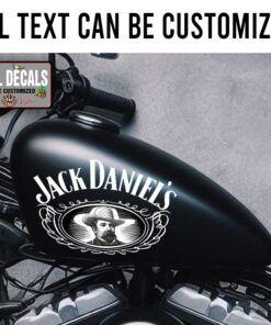 Hot Rod Lettering Jack Daniel's Sticker 12130