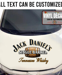 Jack Daniel's Single Barrel Vinyl Sticker 10797