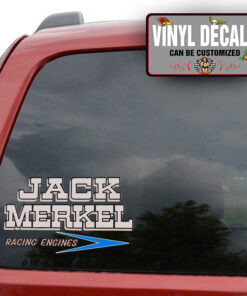 Jack Merkel Racing Engines Sticker 11688