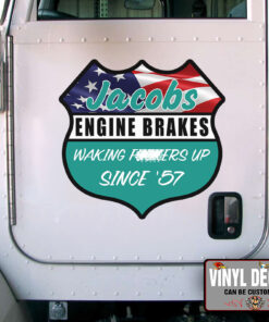 Jacobs Engine Brakes Sticker 11285