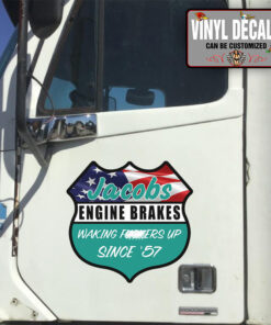 Jacobs Engine Brakes Sticker 11285