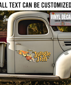 Jungle Jim Dragster Funny Car Drag Racing Legend Sticker 11611
