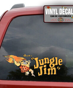 Jungle Jim Dragster Funny Car Drag Racing Legend Sticker 11611