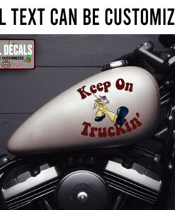 Keep On Trucking American Sticker 12087