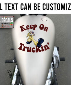 Keep On Trucking American Sticker 12087