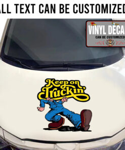 Keep On Trucking Sticker 10902