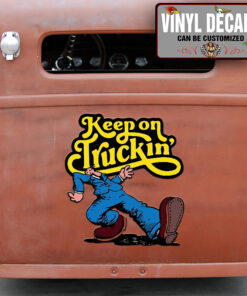 Keep On Trucking Sticker 10902
