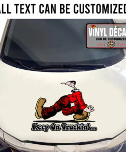 Keep On Trucking Sticker 10903