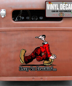 Keep On Trucking Sticker 10903