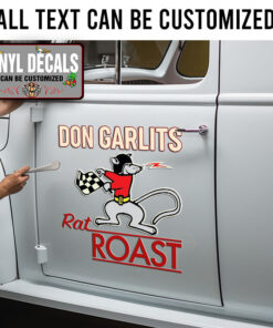 Legendary Don Garlits Rat Roast Sticker 11660