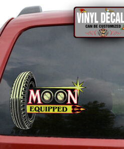 Moon Equipped Sticker 11334