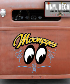 Mooneyes Hot Rod Vinyl Sticker 10416