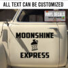 Moonshine Express Sticker 10918