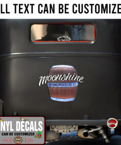 Moonshine Express Sticker 10947
