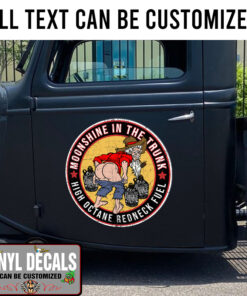 Moonshine In The Trunk Sticker 11376