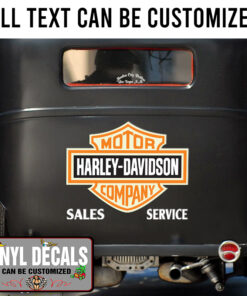 Motorcycle Lettering Hand Paint Sticker 11009